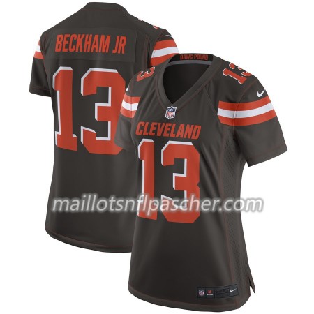 Maillot Cleveland Browns Odell Beckham Jr 13 Nike Brun - Femme